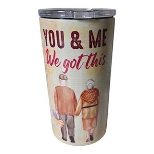 To My Wife Insulated Tumbler and Cooler with Accessories Gift NEW